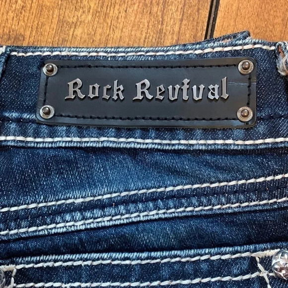 Rock Revival Alanis Crop Jean capris - Picture 8 of 9
